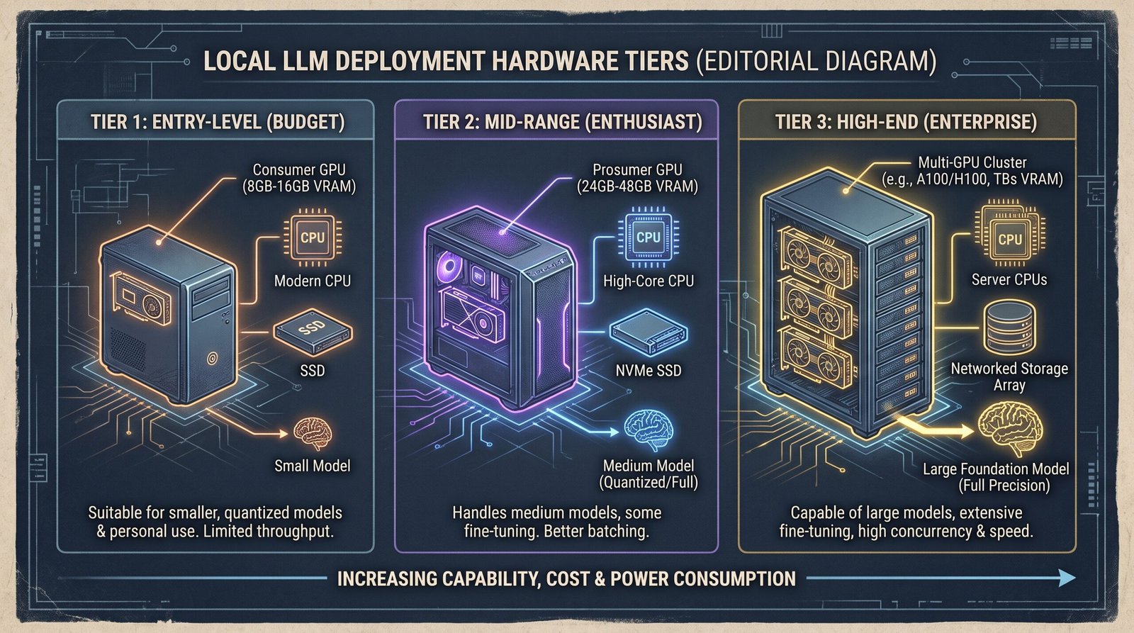 Editorial photo of a Mac Studio with a local LLM running, suggesting the local stack is now a real thing.