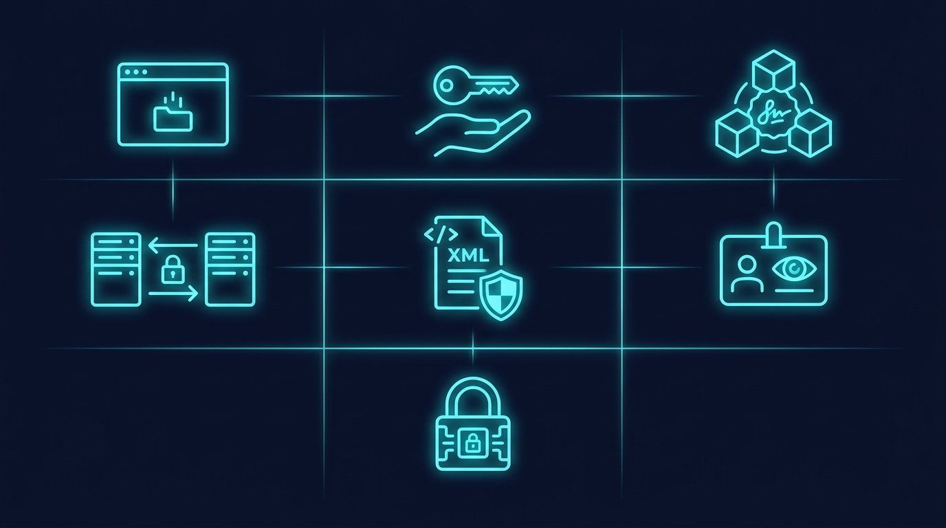 A session token theft defense chart with short lived sessions, device bound tokens, identity threat detection as the three defense layers, dark navy background, cyan and red bars.